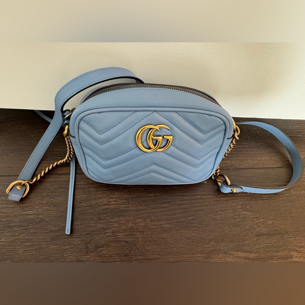 Gucci Marmont Mini Shoulder/Crossbody Bag
